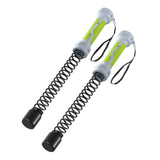Maxbell 2 Pieces Fitness Battle Ropes Muscle Building Multipurpose Physical Training Green