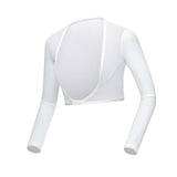 Maxbell Women Summer Golf Apparel Long Sleeves Quick Dry for Running Summer as described White