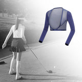 Maxbell Women Summer Golf Apparel Long Sleeves Quick Dry for Running Summer as described Blue