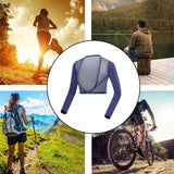 Maxbell Women Summer Golf Apparel Long Sleeves Quick Dry for Running Summer as described Blue