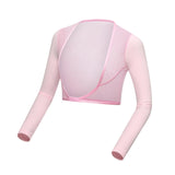 Maxbell Women Summer Golf Apparel Long Sleeves Quick Dry for Running Summer as described Pink
