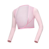 Maxbell Women Summer Golf Apparel Long Sleeves Quick Dry for Running Summer as described Pink