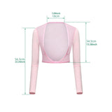 Maxbell Women Summer Golf Apparel Long Sleeves Quick Dry for Running Summer as described Pink
