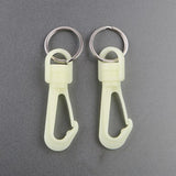 Maxbell Glow in The Dark Carabiner Hook Outdoor Activities BCD Dive Diving Carabiner