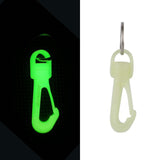 Maxbell Glow in The Dark Carabiner Hook Outdoor Activities BCD Dive Diving Carabiner