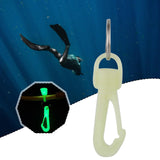 Maxbell Glow in The Dark Carabiner Hook Outdoor Activities BCD Dive Diving Carabiner