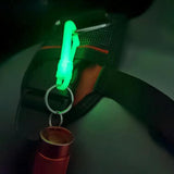 Maxbell Glow in The Dark Carabiner Hook Outdoor Activities BCD Dive Diving Carabiner