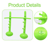 Maxbell Inflatable High Jump Bar Fitness Game Prop for Family Gatherings Adults Kids Green