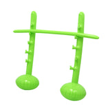 Maxbell Inflatable High Jump Bar Fitness Game Prop for Family Gatherings Adults Kids Green