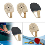 Maxbell Table Tennis Blade Accessory for Outdoor Casual Playing Competition Training Both Hands Brown