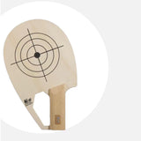 Maxbell Table Tennis Blade Accessory for Outdoor Casual Playing Competition Training Both Hands Brown