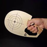 Maxbell Table Tennis Blade Accessory for Outdoor Casual Playing Competition Training Both Hands Brown