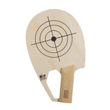 Maxbell Table Tennis Blade Accessory for Outdoor Casual Playing Competition Training Both Hands Brown