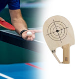 Maxbell Table Tennis Blade Accessory for Outdoor Casual Playing Competition Training Both Hands Brown