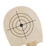 Maxbell Table Tennis Blade Accessory for Outdoor Casual Playing Competition Training Both Hands Brown