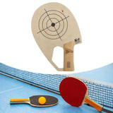 Maxbell Table Tennis Blade Accessory for Outdoor Casual Playing Competition Training Right Hands Brown