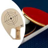 Maxbell Table Tennis Blade Accessory for Outdoor Casual Playing Competition Training Right Hands Brown