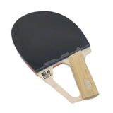 Maxbell Table Tennis Blade Accessory for Outdoor Casual Playing Competition Training Both Hands Black