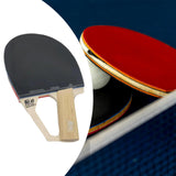 Maxbell Table Tennis Blade Accessory for Outdoor Casual Playing Competition Training Both Hands Black