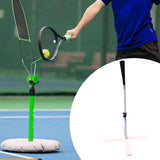 Tennis Swing Trainer Device Portable Solo Training Aid for Beach Yard Indoor