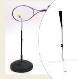Tennis Swing Trainer Device Portable Solo Training Aid for Beach Yard Indoor