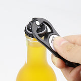 Maxbell Golf Divot Repair Fork Rustproof Zinc Alloy Bottle Opener for Outdoor Sports Black
