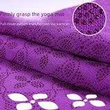 Maxbell Yoga Towel Soft Practice Comfortable Yoga Towel Mat for Sports Travel Indoor violet