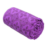 Maxbell Yoga Towel Soft Practice Comfortable Yoga Towel Mat for Sports Travel Indoor violet