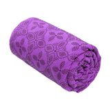 Maxbell Yoga Towel Soft Practice Comfortable Yoga Towel Mat for Sports Travel Indoor violet