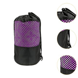 Maxbell Yoga Towel Soft Practice Comfortable Yoga Towel Mat for Sports Travel Indoor violet