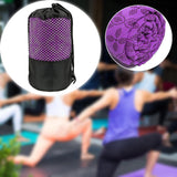 Maxbell Yoga Towel Soft Practice Comfortable Yoga Towel Mat for Sports Travel Indoor violet
