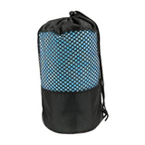 Maxbell Yoga Towel Soft Practice Comfortable Yoga Towel Mat for Sports Travel Indoor blue