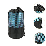 Maxbell Yoga Towel Soft Practice Comfortable Yoga Towel Mat for Sports Travel Indoor blue