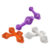 Maxbell 2Pcs Spring Steel Fitness Dumbbells Lady Curl Sports Equipment Hand Weights Violet