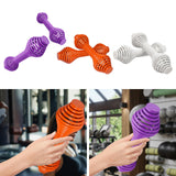Maxbell 2Pcs Spring Steel Fitness Dumbbells Lady Curl Sports Equipment Hand Weights Violet