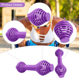 Maxbell 2Pcs Spring Steel Fitness Dumbbells Lady Curl Sports Equipment Hand Weights Violet