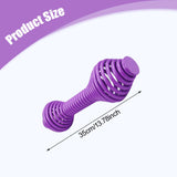 Maxbell 2Pcs Spring Steel Fitness Dumbbells Lady Curl Sports Equipment Hand Weights Violet