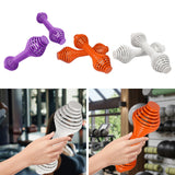 Maxbell 2Pcs Spring Steel Fitness Dumbbells Lady Curl Sports Equipment Hand Weights Violet