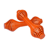 Maxbell 2Pcs Spring Steel Fitness Dumbbells Lady Curl Sports Equipment Hand Weights Orange Red