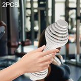 Maxbell 2Pcs Spring Steel Fitness Dumbbells Lady Curl Sports Equipment Hand Weights White