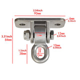 Maxbell Swing Hanger Load Bearing Sandbag Hanger Hardware for Porch Swing Seat Chair