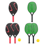 Maxbell Beach Tennis Racket Portable Outdoor Competition Premium Beach Tennis Paddle Green Single Racket