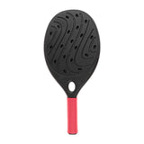 Maxbell Beach Tennis Racket Portable Outdoor Competition Premium Beach Tennis Paddle Black Single Racket