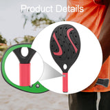 Maxbell Beach Tennis Racket Portable Outdoor Competition Premium Beach Tennis Paddle Black Single Racket