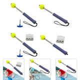 Maxbell Tennis Serve Trainer Learning Beginners Portable with Sound Hitting Feedback Style A