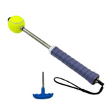 Maxbell Tennis Serve Trainer Learning Beginners Portable with Sound Hitting Feedback Style A