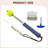 Maxbell Tennis Serve Trainer Learning Beginners Portable with Sound Hitting Feedback Style B