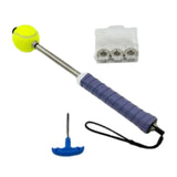 Maxbell Tennis Serve Trainer Learning Beginners Portable with Sound Hitting Feedback Style B
