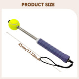 Maxbell Tennis Serve Trainer Learning Beginners Portable with Sound Hitting Feedback Style C