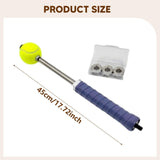 Maxbell Tennis Serve Trainer Learning Beginners Portable with Sound Hitting Feedback Style D